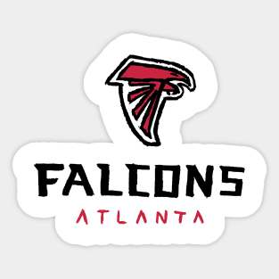 Atlanta Falcoooons 03 Sticker